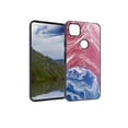 thumbnail image 1 of Compatible with Google Pixel 4A 4G Phone Case, Blue-Marble-88 Case Silicone Protective for Teen Girl Boy Case for Google Pixel 4A 4G, 1 of 1