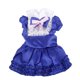 thumbnail image 1 of Bowknot Encaje Blanco Camisa De La Ropa Vestido De Gato Cachorro De Perro Mascota Azul M Fernando none, 1 of 8