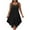 Black, variant on yillto Womens Plus Size Dress Sleeveless Tank Dress Loose Flowy Cover ups Beach Swimsuit Sundress