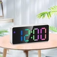 thumbnail image 4 of Reloj Despertador Zulema LED Espejo Negro, 4 of 5