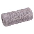 thumbnail image 1 of Cuerda de cáñamo 100 M Artes y oficios Cuerda de cáñamo para regalos Artesanía de bricolaje Decoración festiva Lienzos y jardinería (gris), 1 of 7