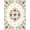 White, Pattern 11, variant on ODIKA Festive Fluffy Border Alfombra Para Sala Shaggy Furry Whote Fuzzy Flowing Pet Friendly & Kids Safe Play for Playroom, Bedroom, Reading Nook