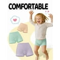 thumbnail image 4 of Livona Girls' Seamless Boyshort Underwear,Moisture-Wicking Kids Panties,No-Ride Design, 4 of 6