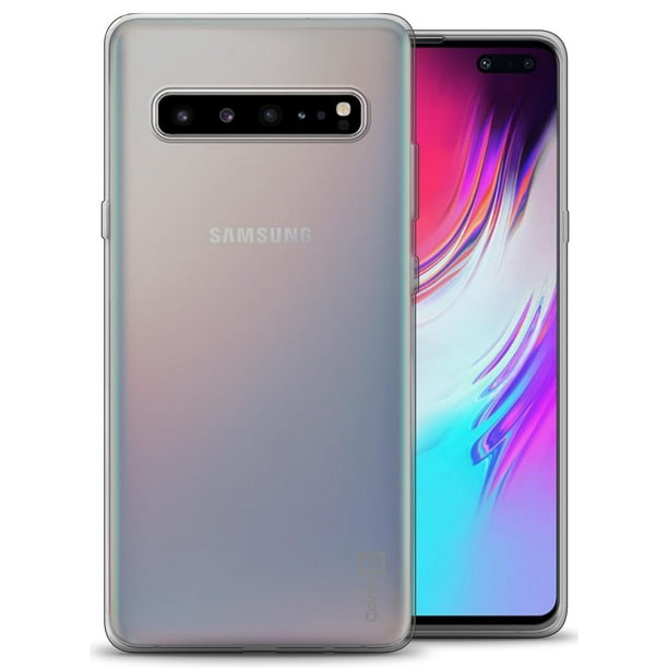 Coveron Samsung Galaxy S10 5g Case Flexguard Series Soft Flexible Slim Fit Tpu Phone Cover Clear Walmart Com Walmart Com