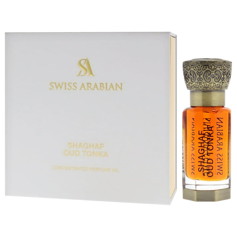 Swiss Arabian Shaghaf Oud Tonka , 0.4 oz Concentrated Perfume Oil