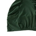 thumbnail image 6 of Milageto Women Indian Turban Hat Fashion Elastic Head Wrap Versatile Hijab Cap Dark Green, 6 of 8
