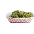 thumbnail image 4 of [100 PACK] Heavy Duty Disposable Paper Food Tray (3 LB) - Red Check Food Tray, USA MADE, Recyclable, Biodegradable, Compostable, Great for Picnics, Carnivals, Party, Camping, BBQ, Restaurants, Fries, 4 of 5