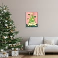 thumbnail image 2 of Meowy Christmas Cat Tree Holiday Graphic Art Gray Framed Art Print Wall Art, 2 of 5