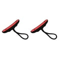 thumbnail image 4 of Almencla 2 Pcs Poignées de Kayak Poignées de Transport de Canot pour Sports Nautiques Pont de Canotage Noir Rouge, 4 of 8