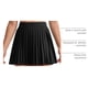 thumbnail image 4 of Falda CRZ YOGA para Niñas Plisada Deportiva de Tenis Negra XS, 4 of 6