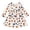Orange, variant on NinXxx Toddler Print Outfits with Headbands Halloween Dress Skirt Set Orange 6-7 Years