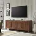 thumbnail image 2 of Evelyn&Zoe Chabot Rectangular TV Stand for TV's up to 75", Walnut, 2 of 8