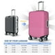 thumbnail image 4 of Balery Pink Gingham Funda de equipaje, fundas para maletas, elástica, lavable, protector de maletas, compatible con maletas de 18 a 32 pulgadas-X-Large, 4 of 7