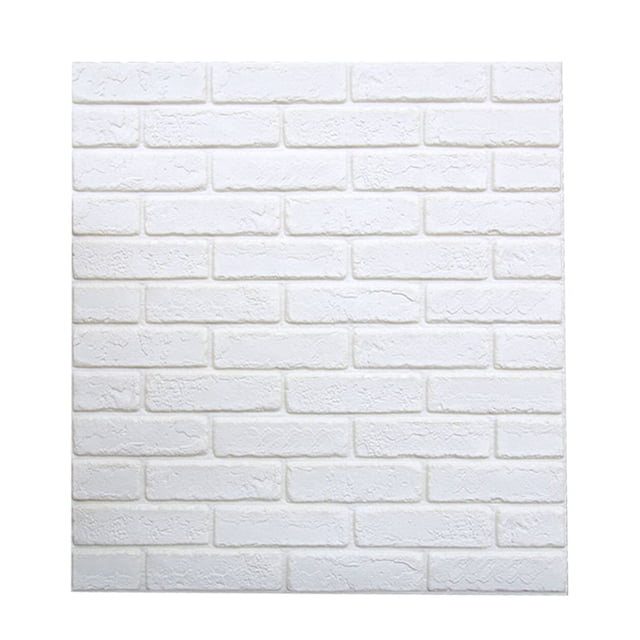 Xihbxyly Venta de Liquidación Nueva Decoración Pared Espuma Pe para Bricolaje, Ladrillos En Relieve Color Piedra, Empalme de Azulejos