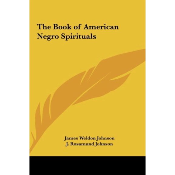 The Book of American Negro Spirituals (Hardcover)