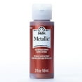 thumbnail image 1 of Folkart Metallic Acrylic Paint Antique Copper, 2 fl oz, 1 of 7