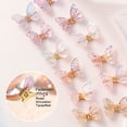 thumbnail image 2 of Taladro de uñas de resina mágica Aurora, 6 uds., con accesorios de uñas de mariposa danzante de primavera, 2 of 5