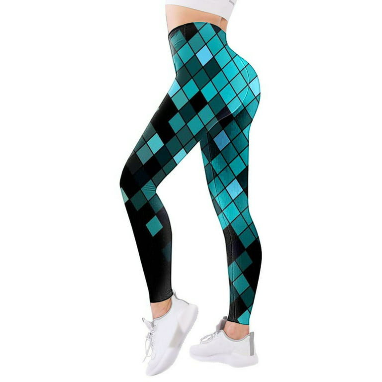 YUHAOTIN Thermal Leggings for Women Cold Weather Print High Waist Pants for  Leggings Tights Compression Yoga Fitness High Waist Leggings Winter