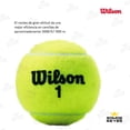 thumbnail image 4 of Pelotas De Tenis Wilson Championship Presurizada 3 Piezas Wilson WRT100101, 4 of 4