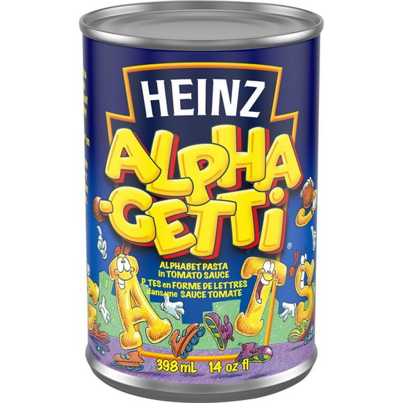 Pâtes Alpha-ghetti Heinz 398 ml