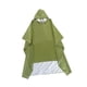 thumbnail image 1 of Poncho de lluvia con capucha para hombre y mujer, jersey con cordón y funda impermeable. Verde, 1 of 9