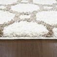 thumbnail image 2 of Dynamic Rugs SI10145903110 Silky Shag Rectangular Rug, White - 9 ft. 2 in. x 12 ft. 10 in., 2 of 2