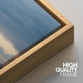 thumbnail image 5 of IDEA4WALL Framed Canvas Print Wall Art Set of 3 Serene Beach Sunset Ocean and Sky Landscape Modern Art Wall Decor Nature Scenery Sea Wave Prints Minimal Artwork For Home Decor - Natural 16"x24"x3, 5 of 5
