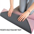 thumbnail image 3 of Pastel Rainbow Clouds Hot Yoga Mat Towel Non Slip for Hot Yoga - Quick-Drying Yoga Mat Cover with 4 Corner Pockets with Travel Bag - Hot Yoga Towel Non Slip Grip Moisture Wicking Sweat 70"x26", 3 of 6