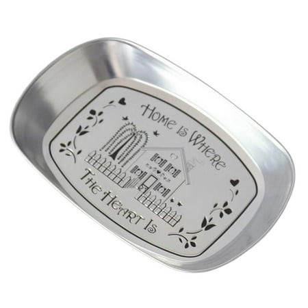 

Country Style Fruit Serving Plate Dish 25x16x3.1cm House