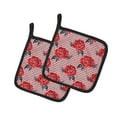 thumbnail image 1 of Carolines Treasures BB7513PTHD Aquarelle Rouge Roses & Polkadots Paire de Porte-Pot, 1 of 1