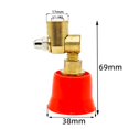 thumbnail image 5 of Mosiee Brass Misting Spray Nozzle Spray Procedure Adapter High Pressure Sprayer Nozzle, 5 of 5
