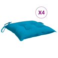 thumbnail image 4 of Set de 4 Cojines para Sillas de Exterior vidaXL Azul Claro Oxford, 4 of 7