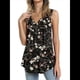 thumbnail image 2 of Camisetas de Tirantes de Verano para Mujer, Sin Mangas, Holgadas, Estilo Henley, con Botones, para Combinar con Leggings, Blusa Plisada Informal. Color 4XL, 2 of 7