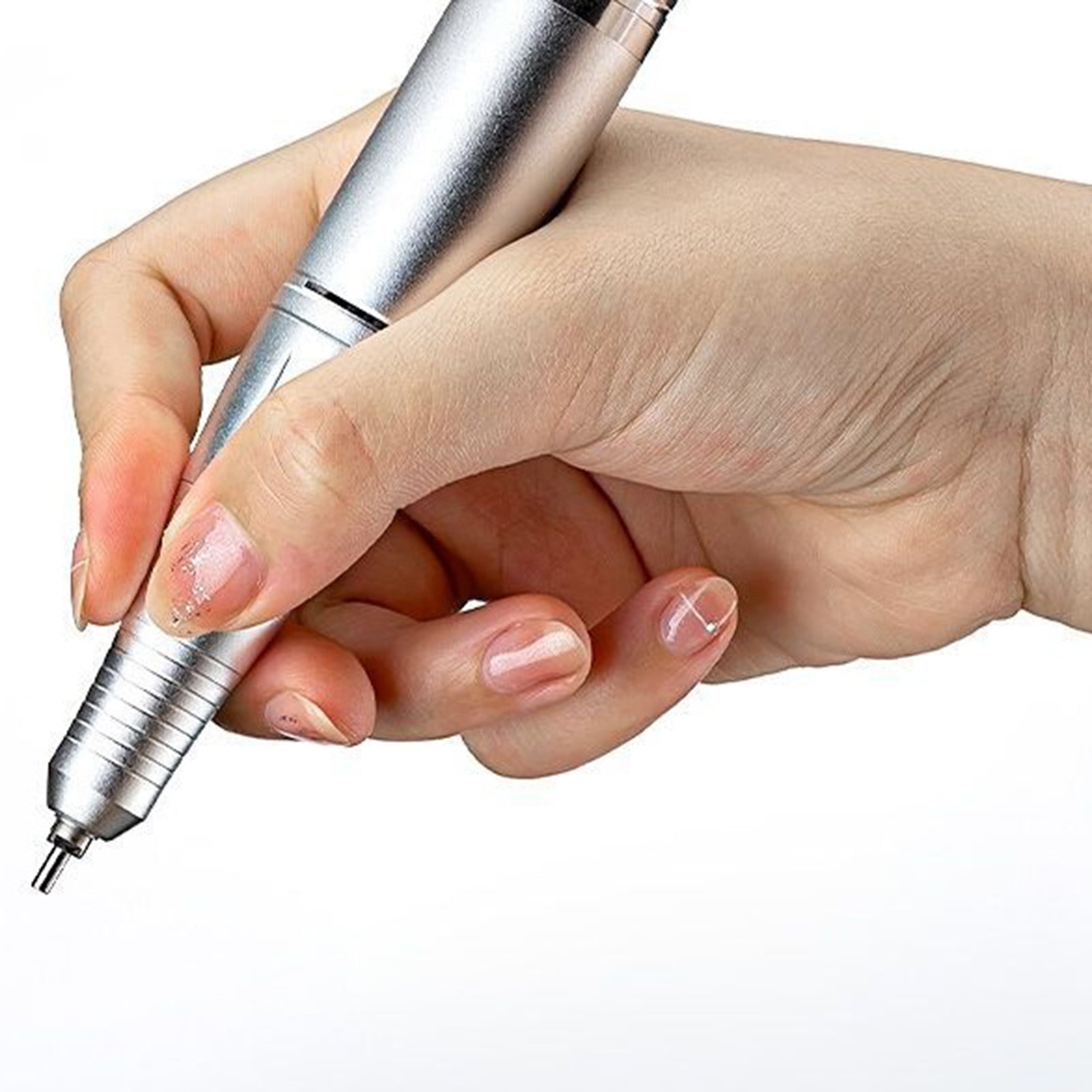 Portable Nail Drill 45000 Rechargeable E File Machine for Acrylic Gel Removal Cordless Nail File for Manicure and Salon Use Complete Bits Kit Included