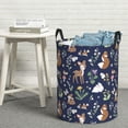thumbnail image 5 of Cauagu Animals And Wildflowers for Laundry Basket,Collapsible Organizer Basket for Storage Bin Toy Bins Gift Baskets Bedroom Clothes Children Nursery Hamper -Medium, 5 of 7