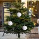 thumbnail image 4 of Christmas Tree Christmas Pendant White Petaly Foam Pendant Showwindow Ornament, 4 of 6