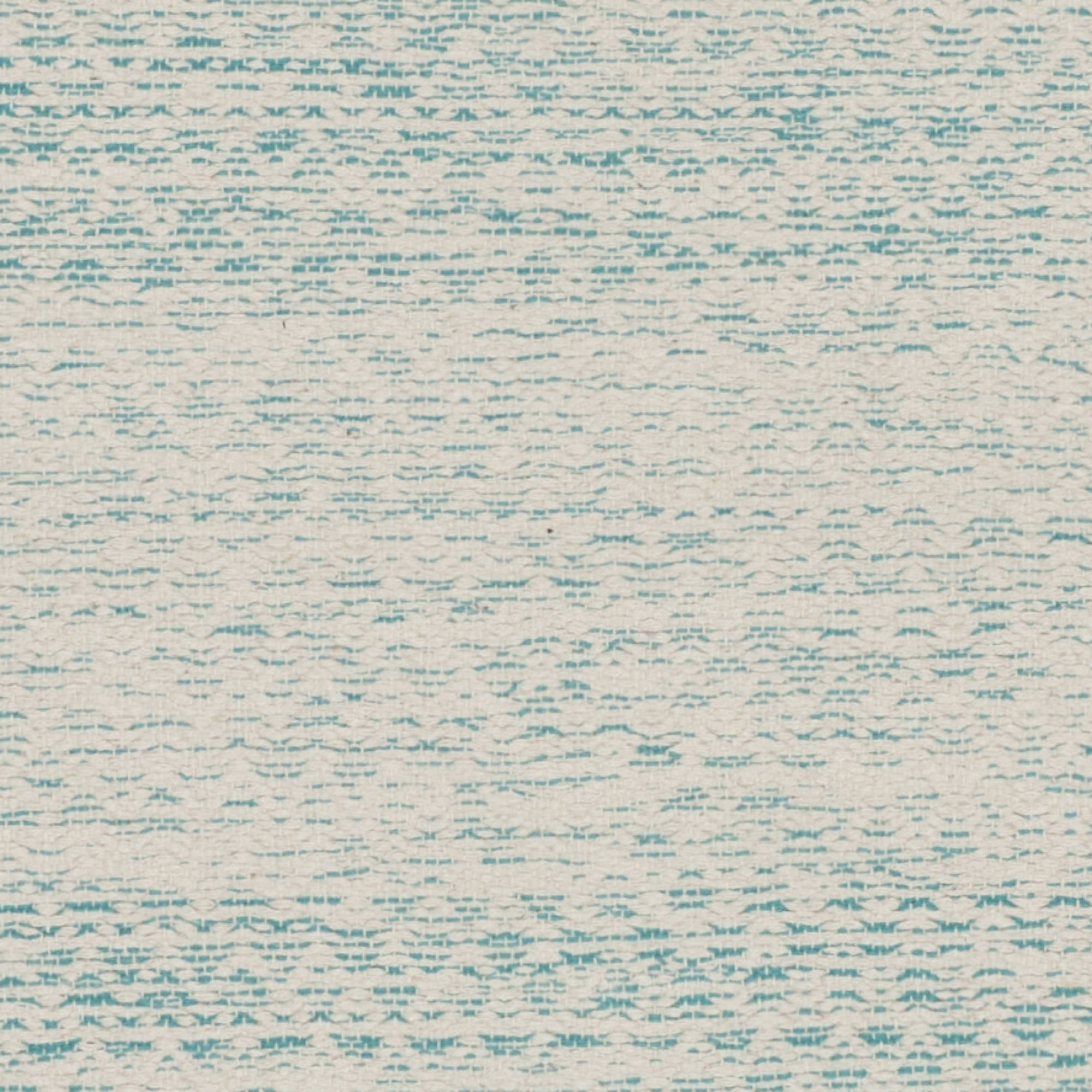 SAFAVIEH Montauk Vaughn Geometric Cotton Runner Rug, Turquoise/Ivory, 2'3" x 7'