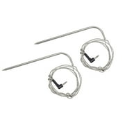 Pit Boss 6" Meat Probe with 48" High Heat Woven Wire for Pellet Smokers, 2-pc