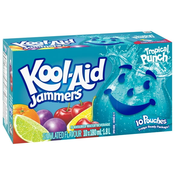 KOOL-AID Jammers Punch tropical 10 x 180 mL Sachets