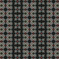 thumbnail image 1 of Ahgly Company Indoor Square Patterned Black Novelty Area Rugs, 6' Square, 1 of 6