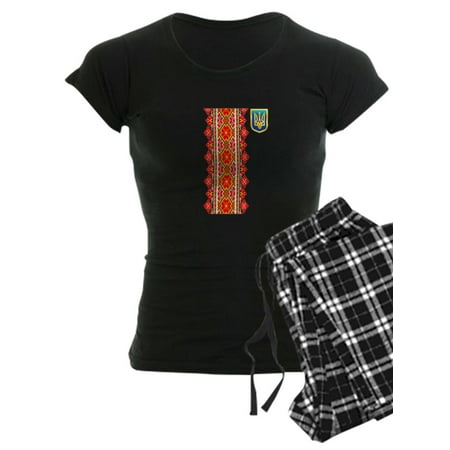 

CafePress - Ukraine Vyshyvanka Ukrainian Flag Of Ukrai Pajamas - Women s Dark Pajamas