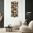 thumbnail image 4 of Classic 21 Openings Multiple Photo Frame Family Collage Picture Frames 6x4 Gold For Wall, 4 of 7