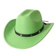 thumbnail image 3 of Western Style Cowboy Hat With Star Unisex Riding Accessory For Casual Home Everyday Wear And AllSeason Use, 3 of 3