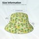 thumbnail image 3 of Balery Cute Dinosaurs Cartoon Sombreros para el sol para hombre y mujer, sombrero de pescador con UPF 50+, 3 of 6