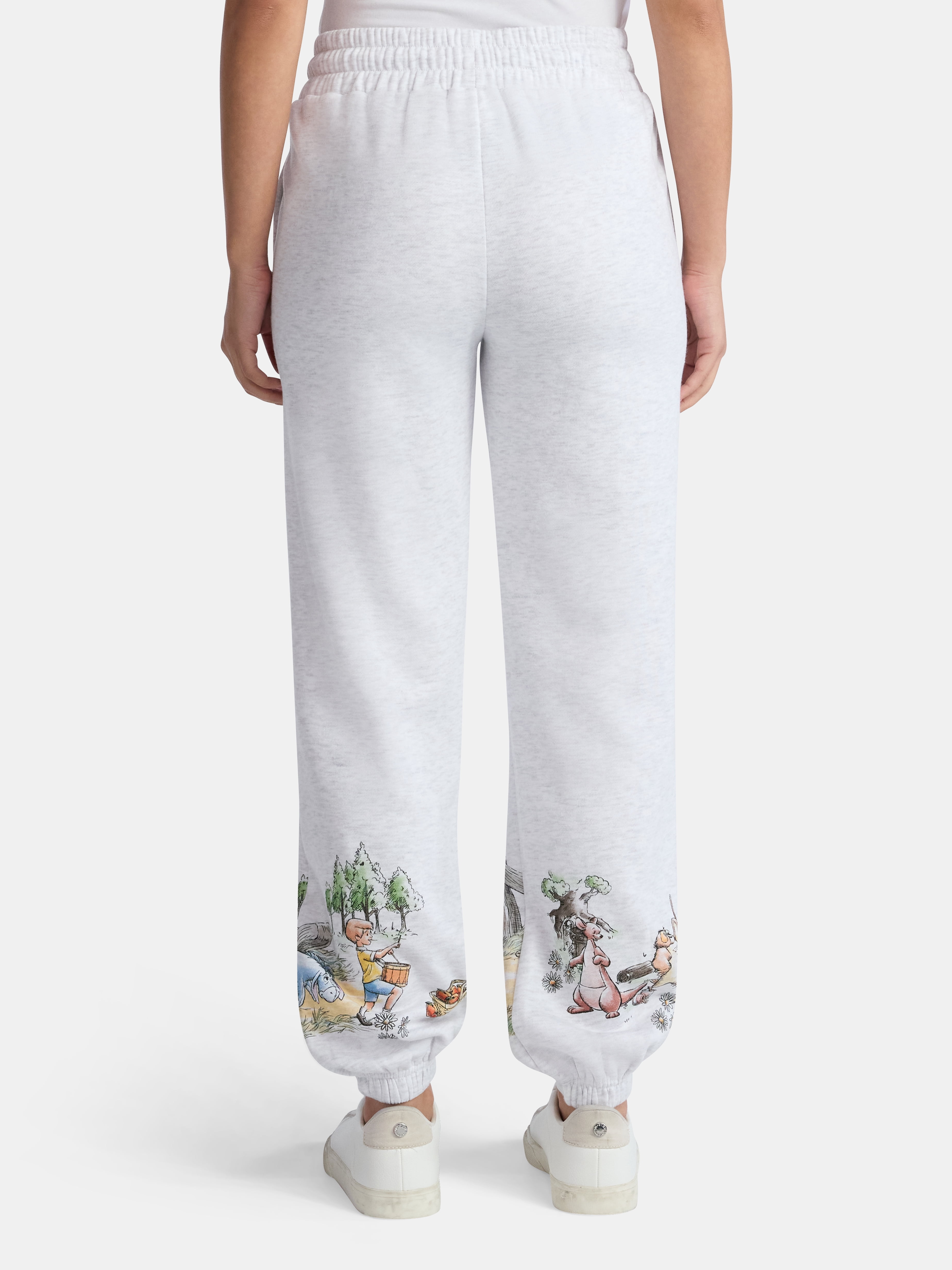 Winnie the Pooh Women's Graphic Joggers, Size XXS-2XL