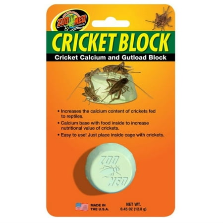 UPC: 0097612110609 | Zoo Med Regular Cricket Blocks Gut Load Block – 1 Count