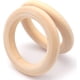 thumbnail image 1 of 10 Uds. Anillos artesanales de madera de color tronco, hebilla circular de madera sin terminar de 50mm, Material de bolsa de gancho, accesorios tejidos a mano LingWen 1327533421249, 1 of 1
