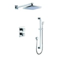 thumbnail image 4 of ALFI brand AB2830-PC Polished Chrome 2 Way Thermostatic Square Shower Set, 4 of 9