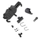 thumbnail image 1 of Scienceny Soporte de teléfono para motocicleta, soporte impermeable a prueba de golpes de liberación rápida, accesorios de abrazadera para equipo de Accesorios para motos Tipo de manillar Scienceny VI021473-02B, 1 of 6