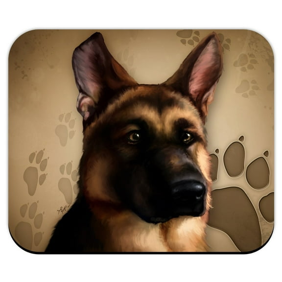 German Shepherd for Dog Lovers Only Mouse Pad by DGS Originals